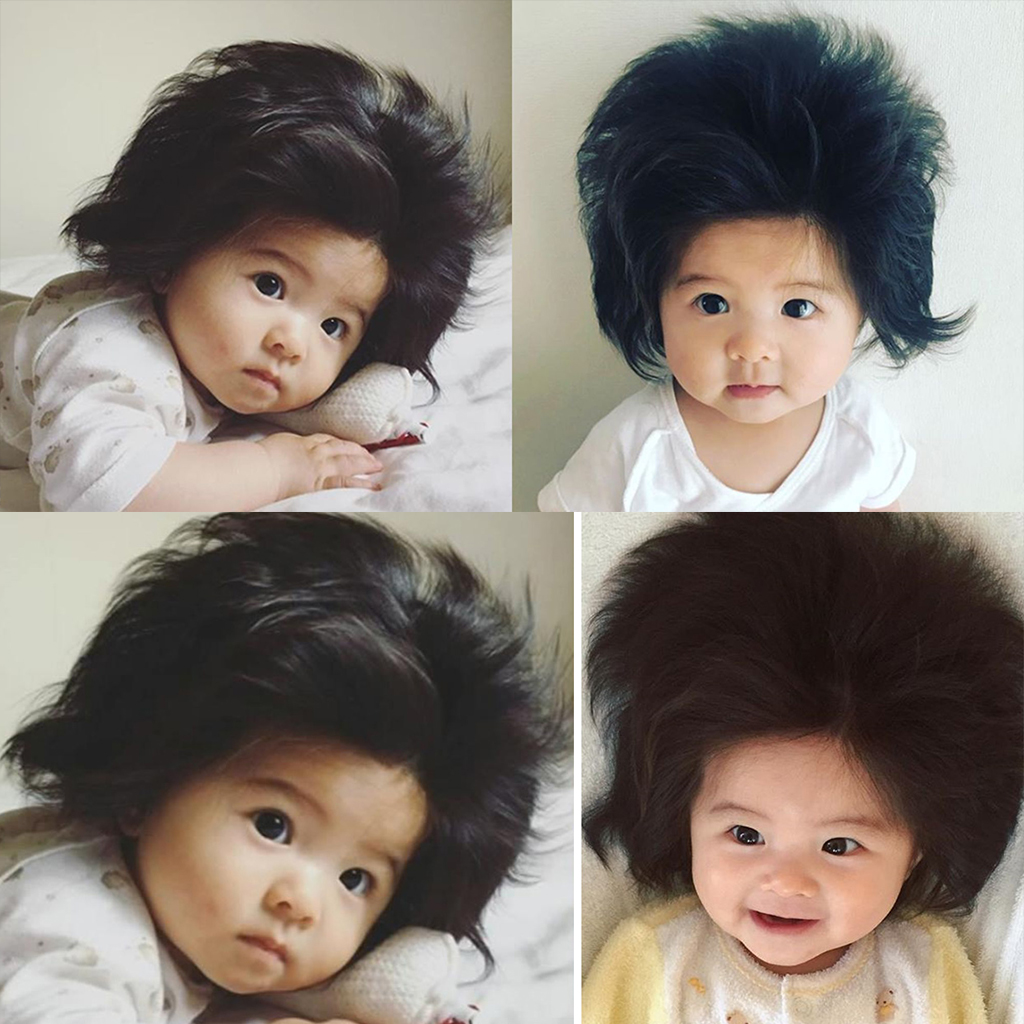 This Girl Is Only Six Months Old, But Her Hair Is So Amazing It Gained Her 90,000 Instagram Followers 3